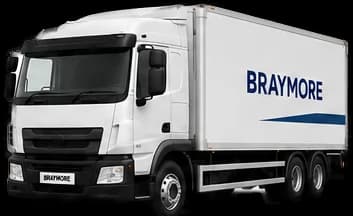 Braymore 18 tonne rigid lorry, 14 to 16 UK pallets