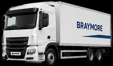 Braymore 26 tonne heavy rigid lorry, 18 UK pallets