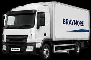 Braymore 7.5 tonne rigid lorry, 10 to 12 UK pallets