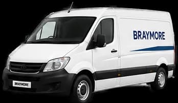 Braymore medium-wheelbase van for medium haulage, up to 2 UK pallets