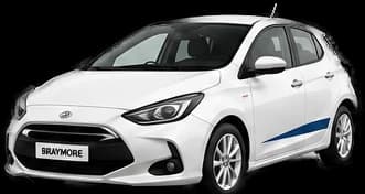Braymore small car for document and small-parcel courier delivery